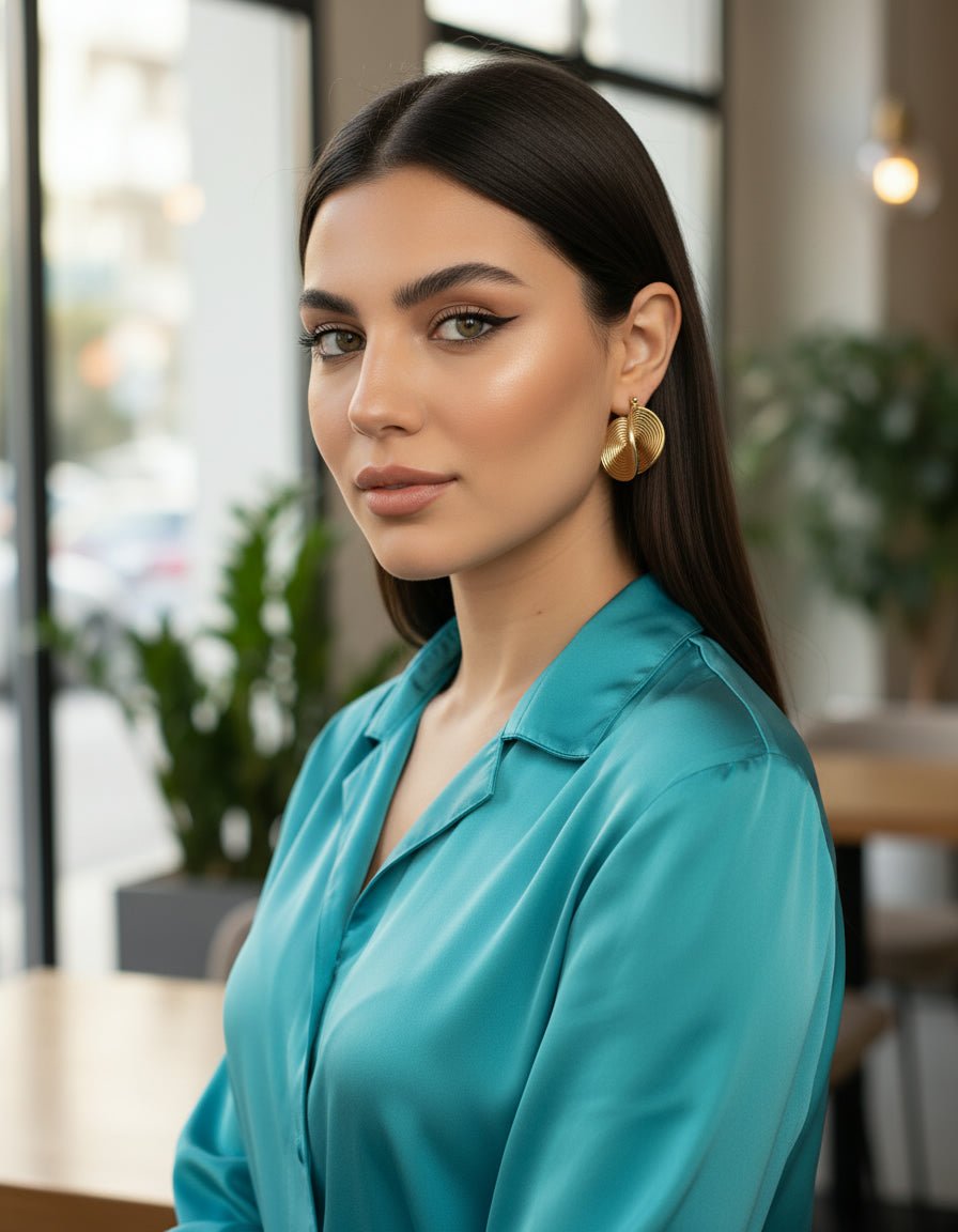 Ishtar Hoop Earrings