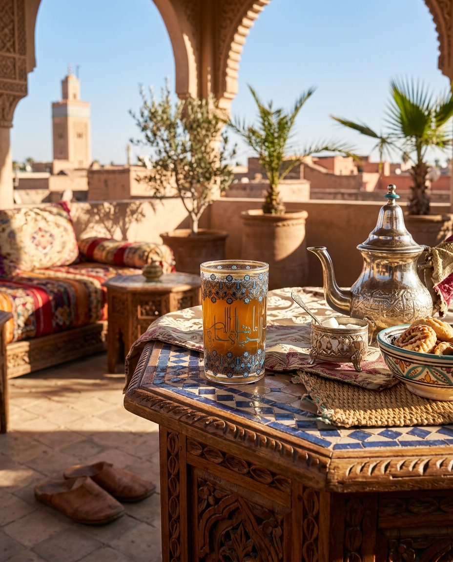 Life is Beautiful Tea Set - Turkish & Arabic Double-Walled Glasses