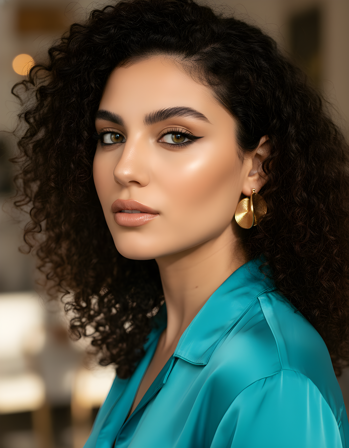 Ishtar Hoop Earrings