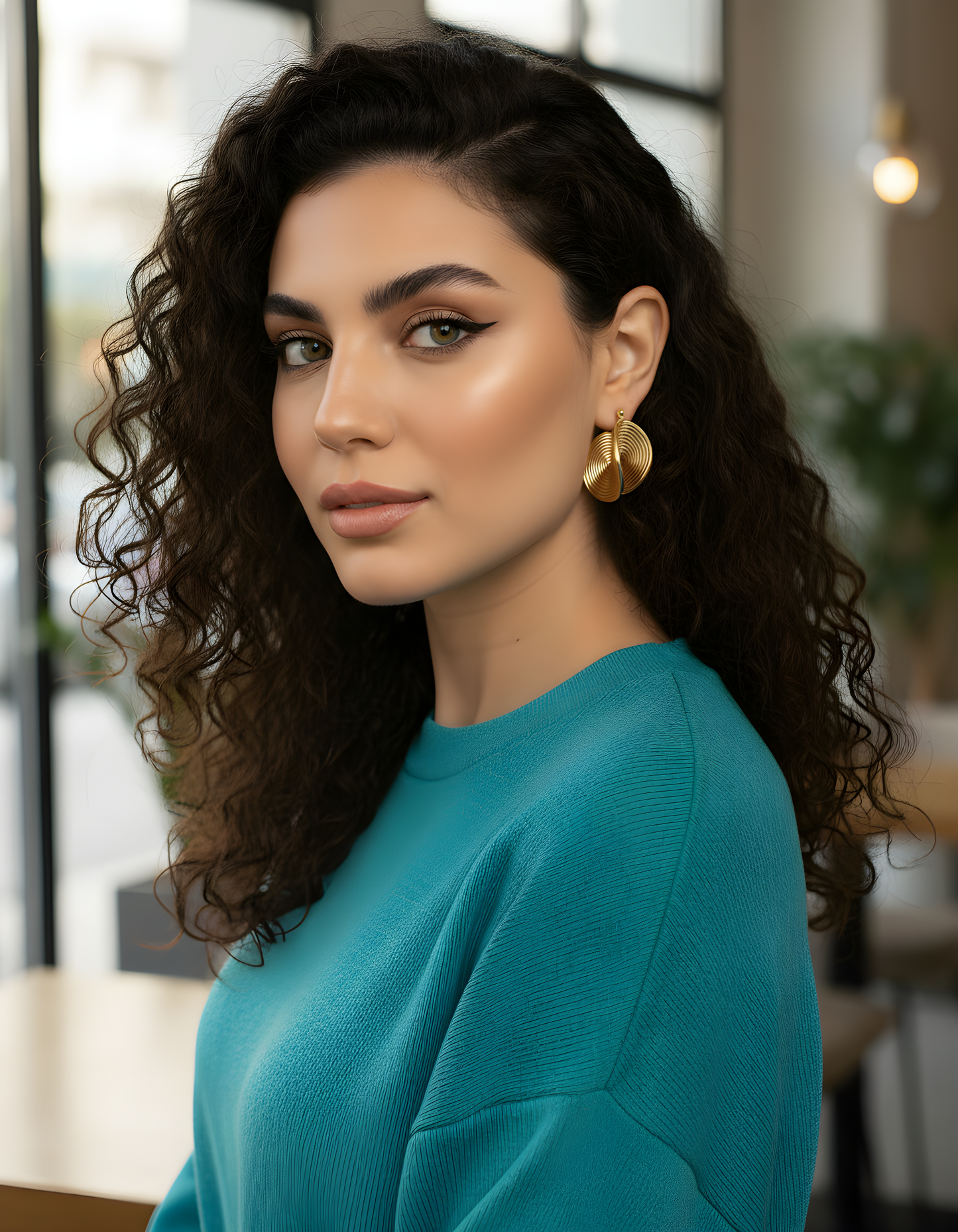 Ishtar Hoop Earrings